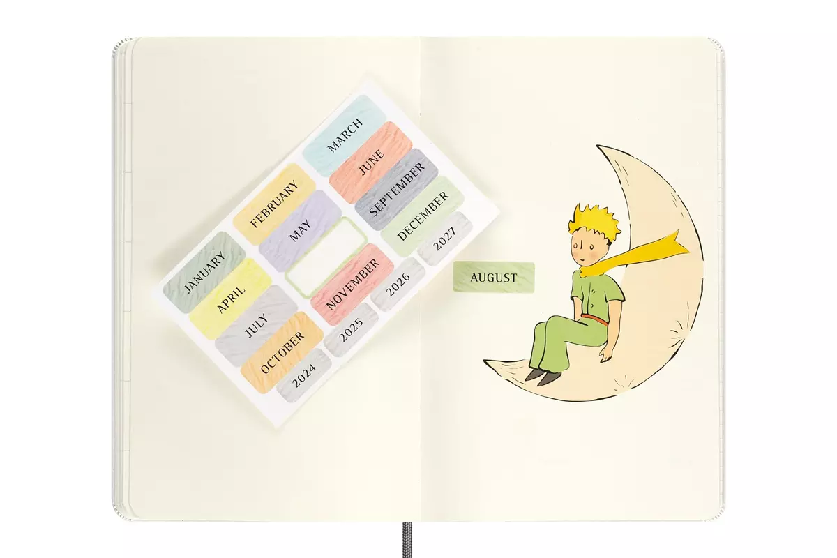 Een Moleskine Le Petit Prince Undated Weekly Planner + Ruled Large Notebook LE koop je bij Moleskine.nl